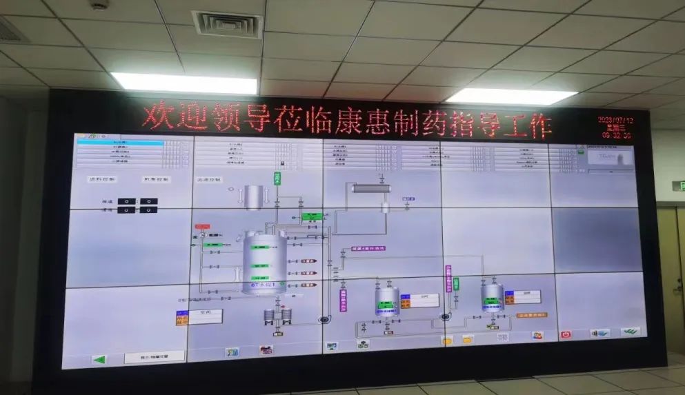 陕西省中药协会会长陈国良一行走访康惠制药